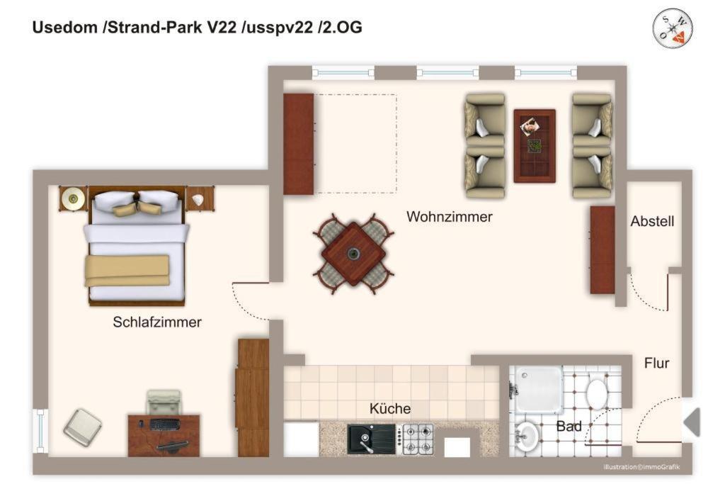 Strand-Park Strand-Park V22 Heringsdorf  Exterior foto